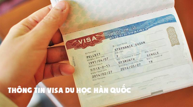 thong tin visa du hoc han quoc